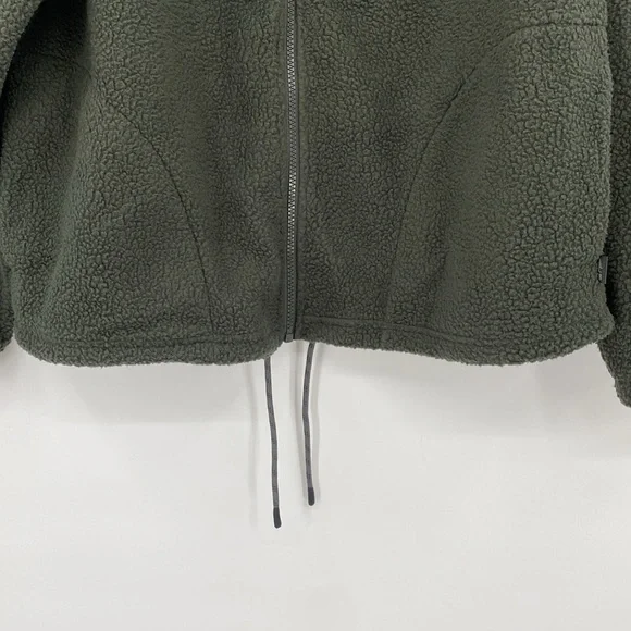 Bass Outdoors Women’s Green Coastal Sherpa Fleece Jacket Size XS - Picture 4 of 10
